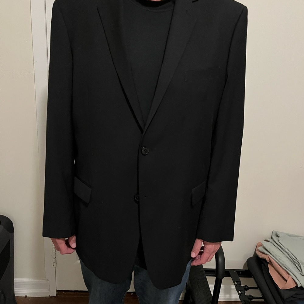 Aldo Elegant Black Men's Blazer, Aldo, 48, Like new, Lined, Classic Black